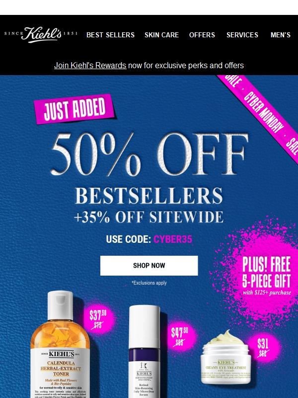 🤯35% OFF SITEWIDE + NEW 50% OFF DEALS?! Last Cyber Surprise, Go Now!