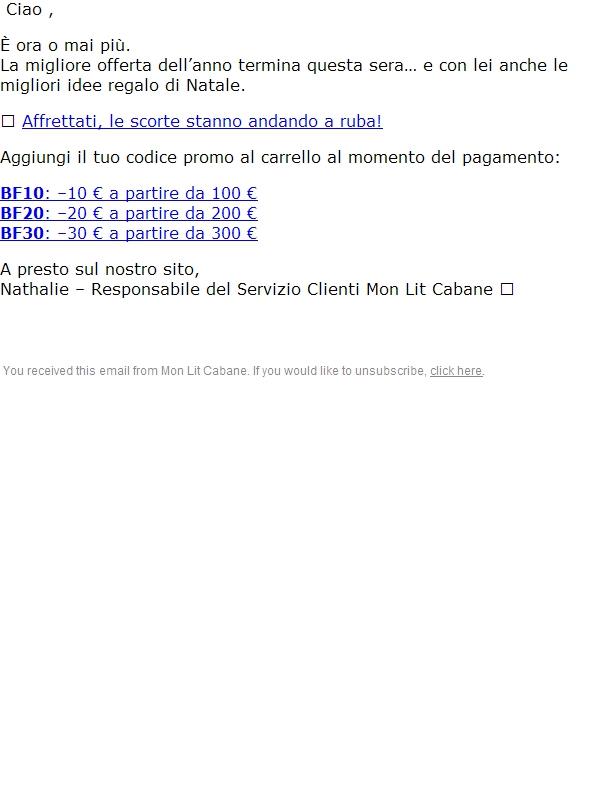 ALLERTA STOCK: Approfitta del Black Friday prima che sia troppo tardi!