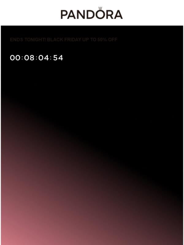 Time’s running out. Save UP TO 50% — top picks going fast!