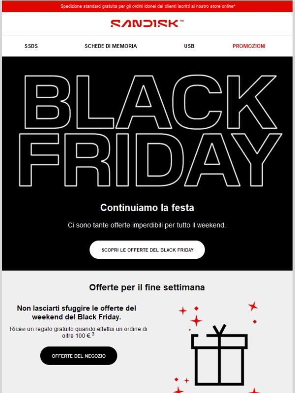 Ultima occasione🔥 Ultime ore del Black Friday