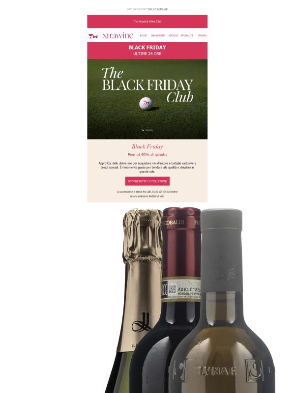BLACK FRIDAY | Ultimo giorno di sconti imperdibili