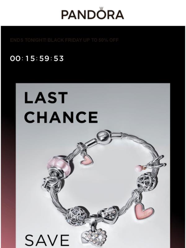 SELLING FAST! Bestselling charms UP TO 50% OFF from $32.