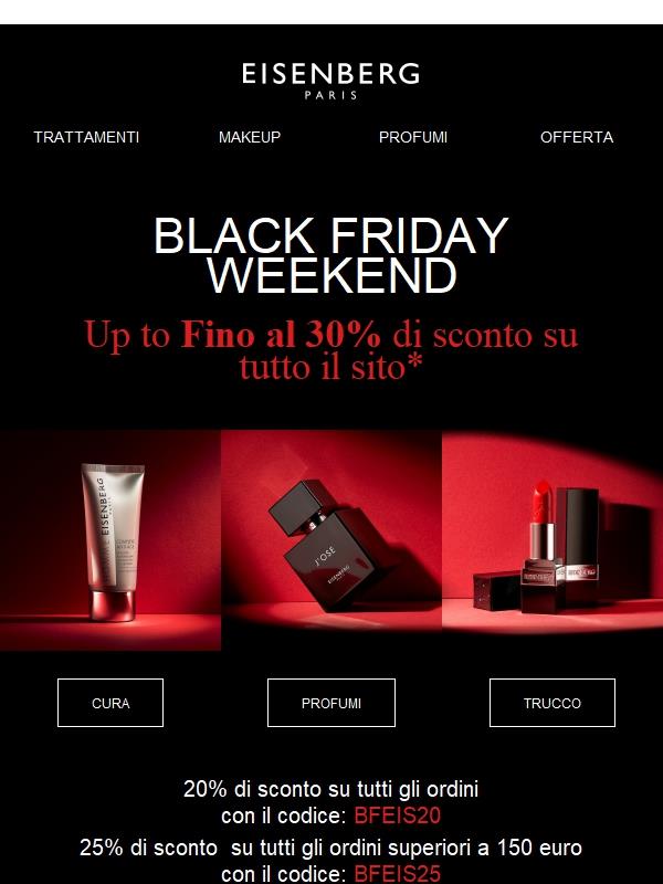 Non perdere l'occasione! Fino al 30% di sconto* terminano domani.