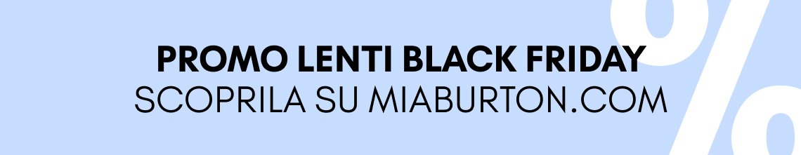 Promozione lenti per il Black Friday su Mia Burton
