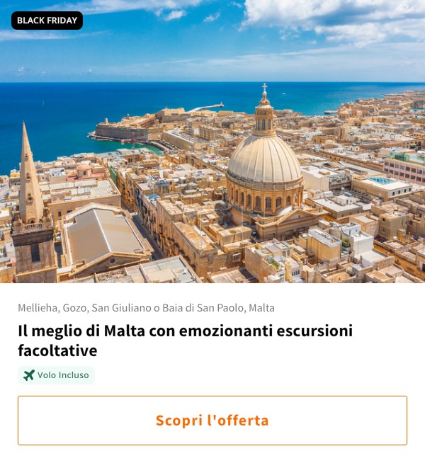 Il meglio di Malta con emozionanti escursioni facoltative