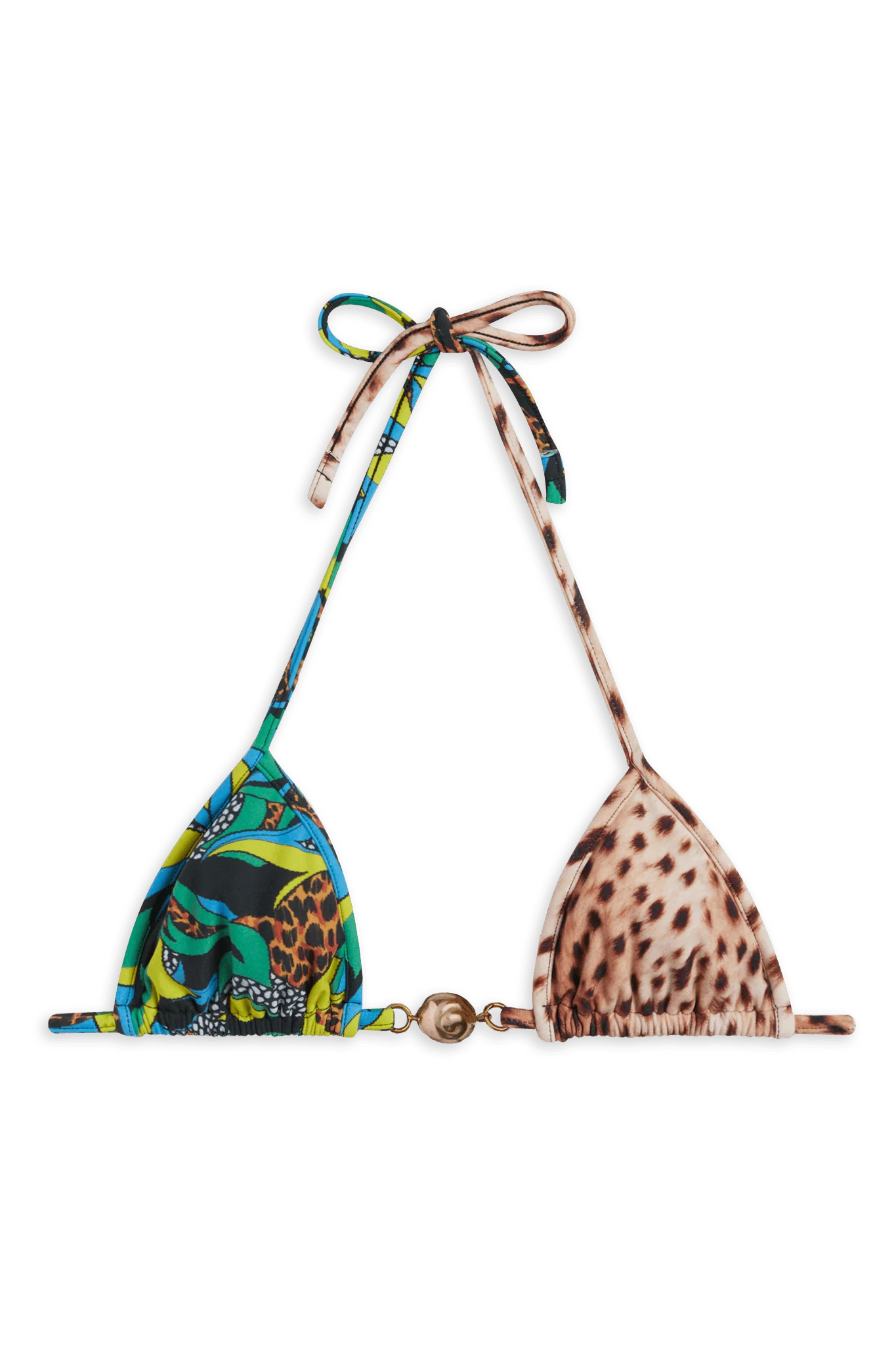 Image of Splash Bikini Top // 3 tone prints