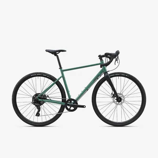 VAN RYSEL Bici gravel AF DISCOVER Microshift Acolyte 1x8v verde