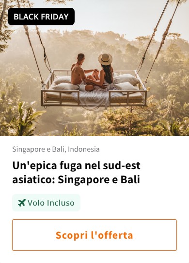 Un&#x27;epica fuga nel sud-est asiatico: Singapore e Bali