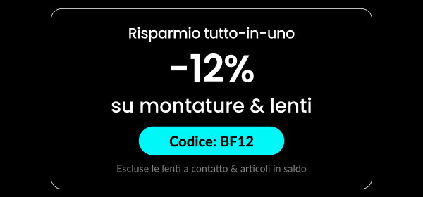 12% off frames & lenses