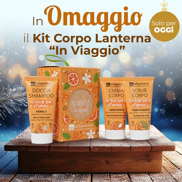 In Omaggio il Kit Corpo Lanterna "In Viaggio"
