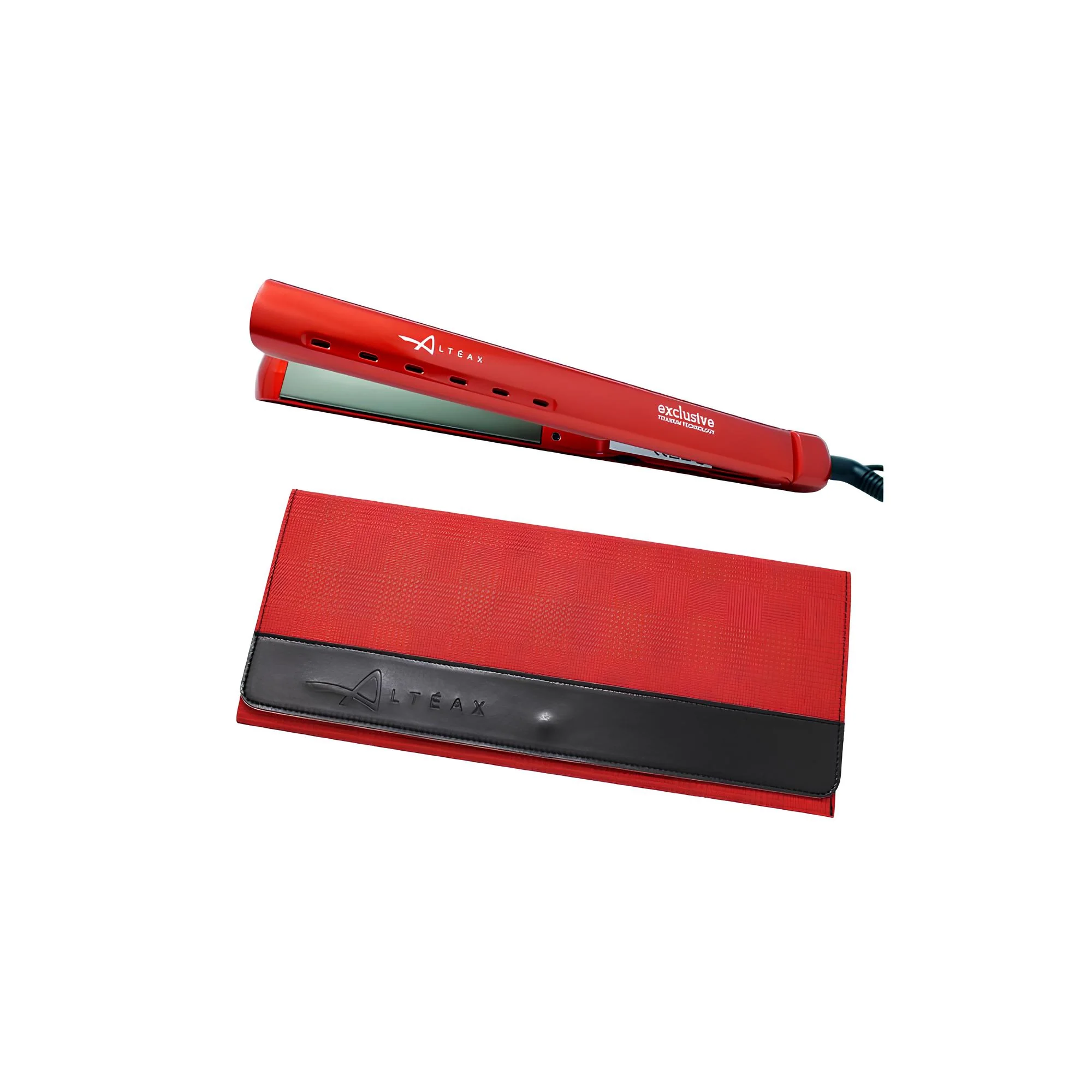 Image of ALTÉAX Exclusive Piastra Professionale in Titanio 230°+ Custodia Ecopelle