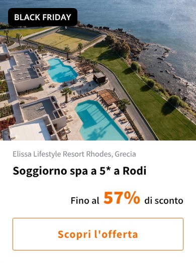 Soggiorno spa a 5* a Rodi