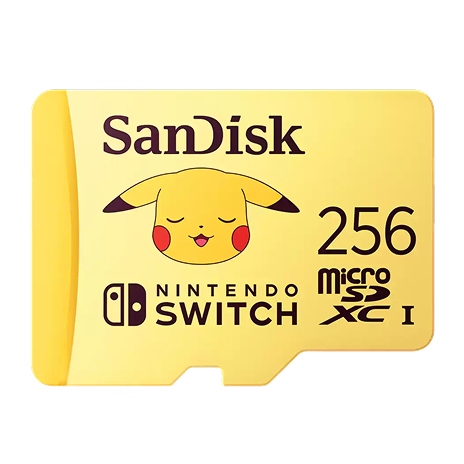 Scheda microSD™ SanDisk® Pokémon™ da 256 GB