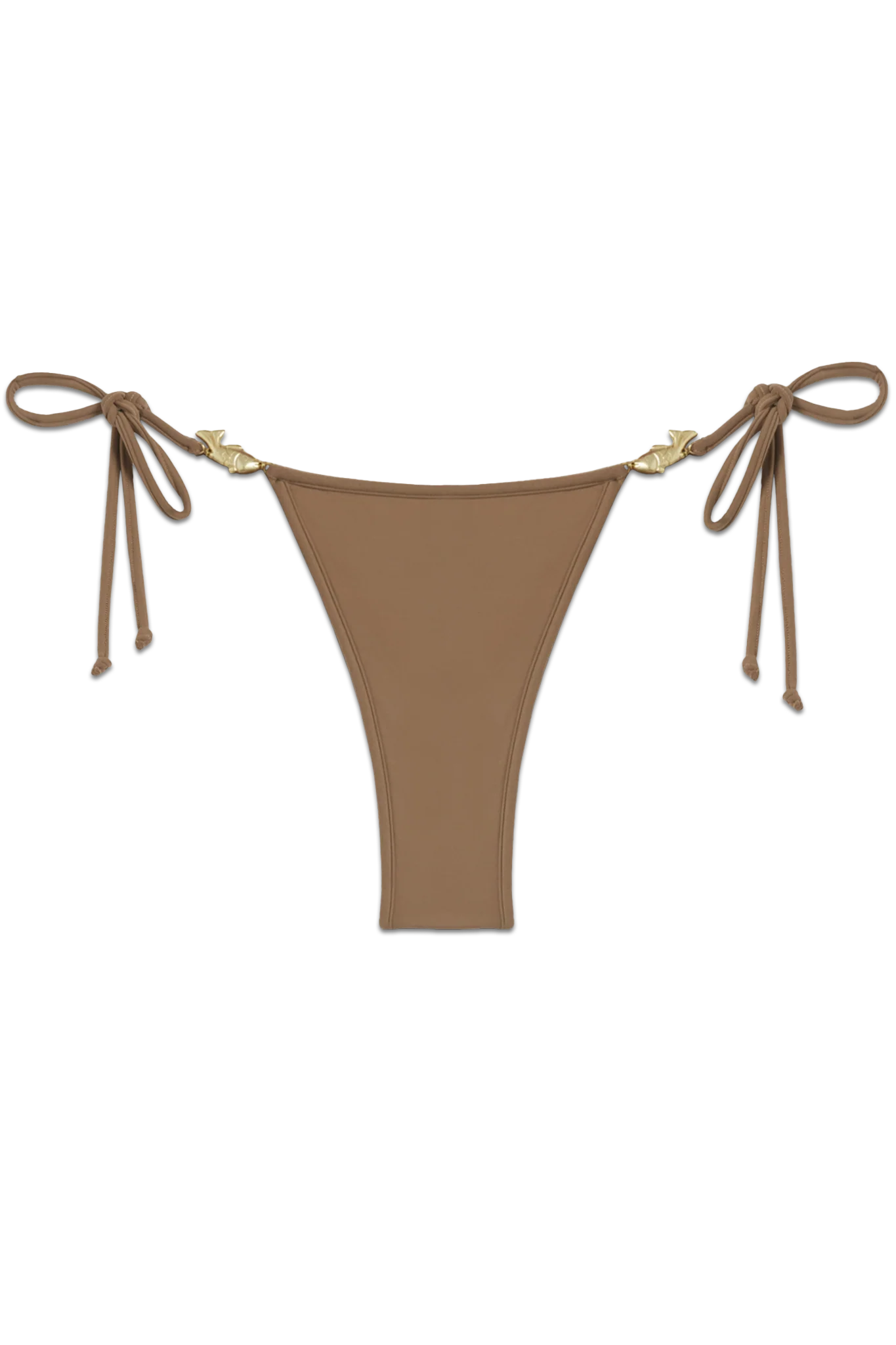 Image of Carioca Splash Bikini Bottom // Latte Macchiato