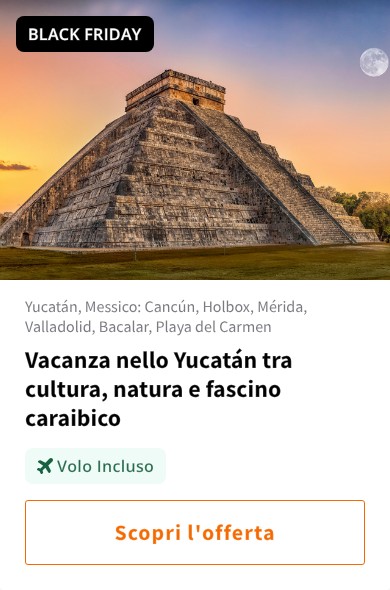 Vacanza nello Yucatán tra cultura, natura e fascino caraibico