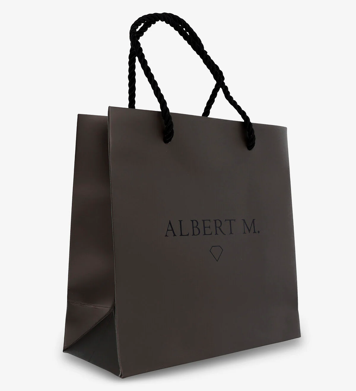 Image of Sacchetto Regalo Albert M. - Nero - 20x18x8