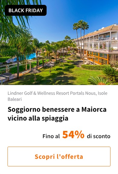 Soggiorno benessere a Maiorca vicino alla spiaggia