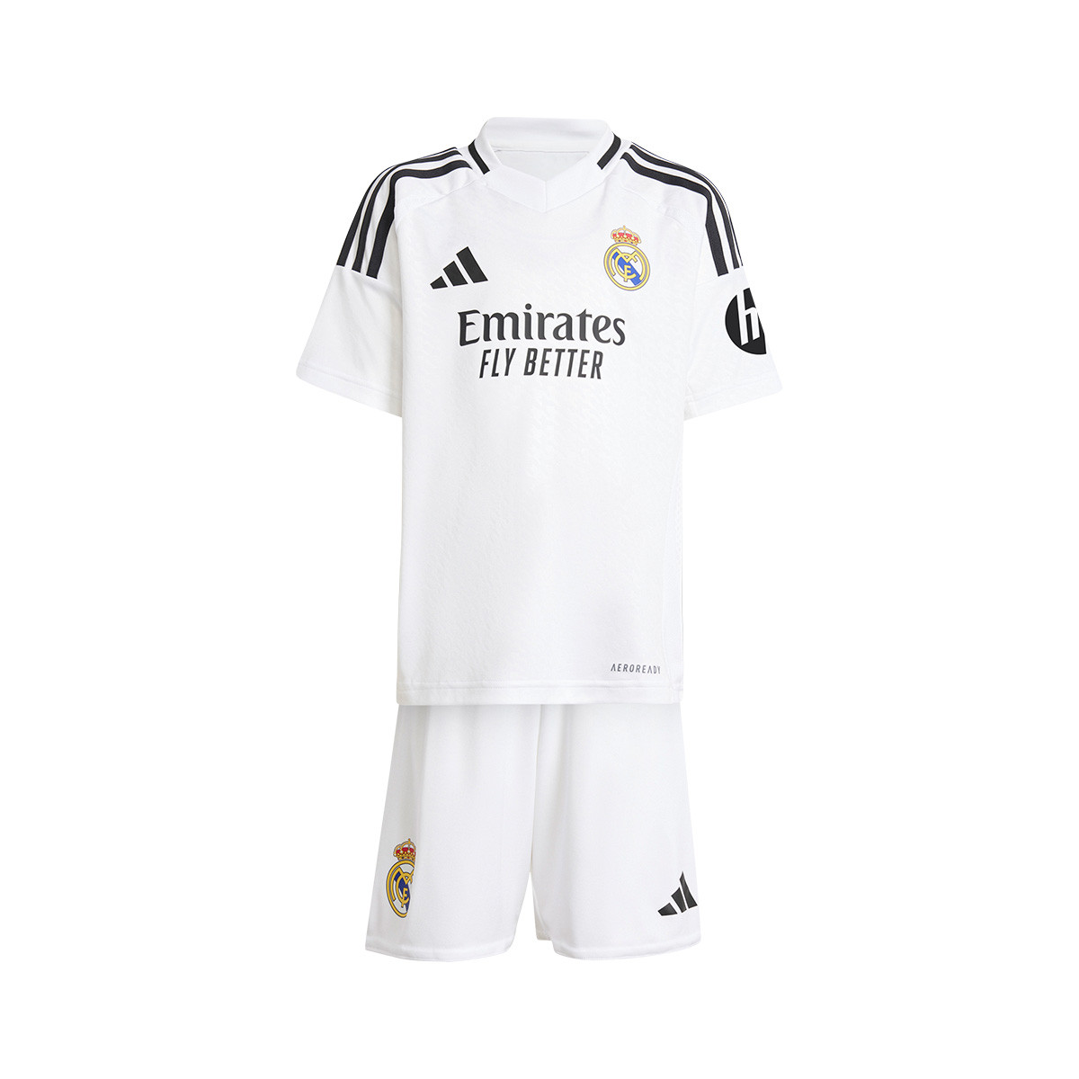   Completo adidas Real Madrid Home Kit 2024-2025 da Bambino