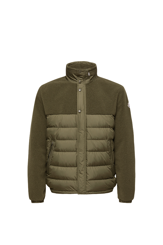 Piumino corto Mistral in pile effetto teddy