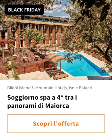 Soggiorno spa a 4* tra i panorami di Maiorca