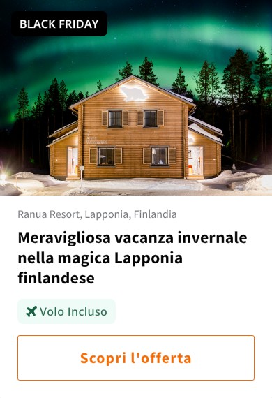 Meravigliosa vacanza invernale nella magica Lapponia finlandese