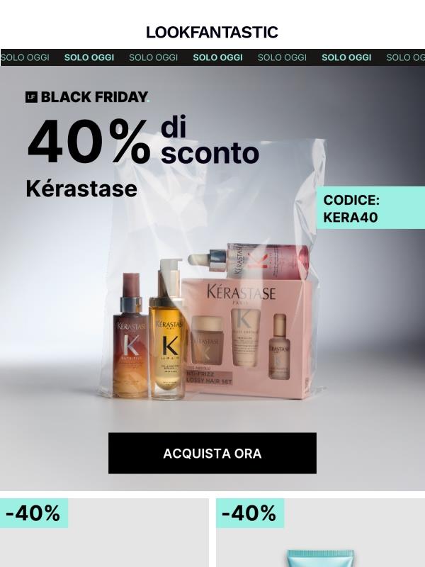-40% su Kérastase | SOLO OGGI