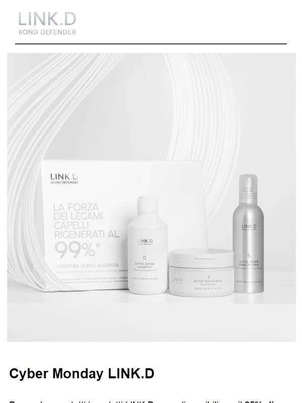 Cyber Monday: -25% su tutto 🤍