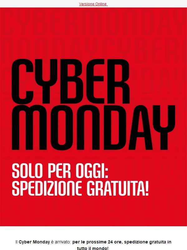 Il Cyber Monday è finalmente qui!