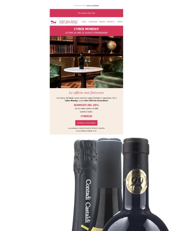 CYBER MONDAY: gli sconti continuano per 24 ore