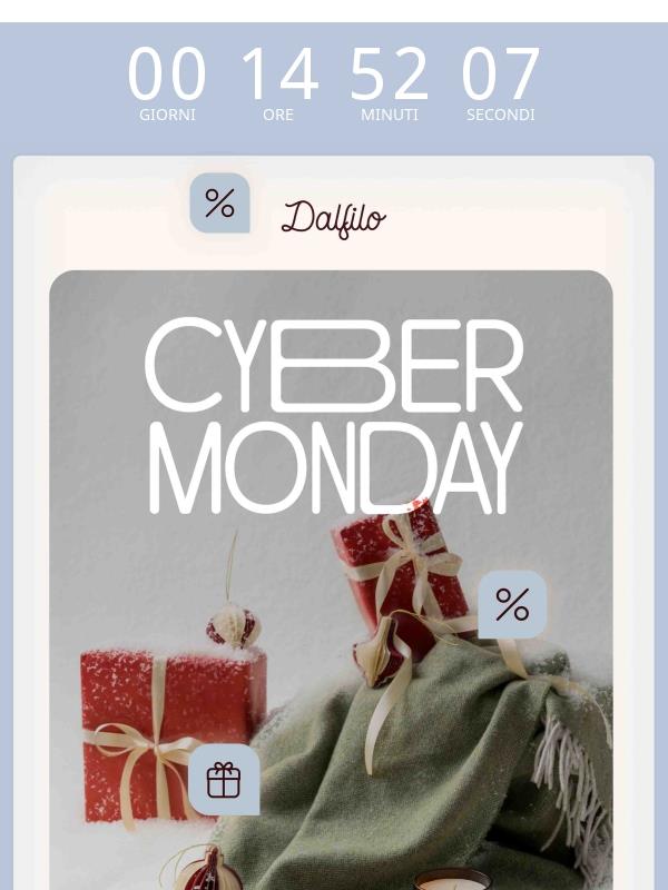 ❄️ CYBER MONDAY | Tutto al -25% ❄️