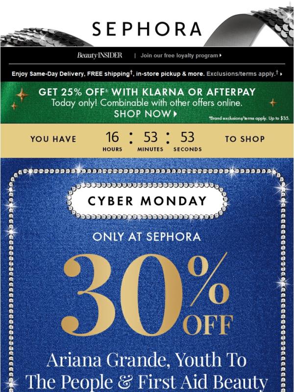 ‼️ 30% OFF CYBER MONDAY ‼️