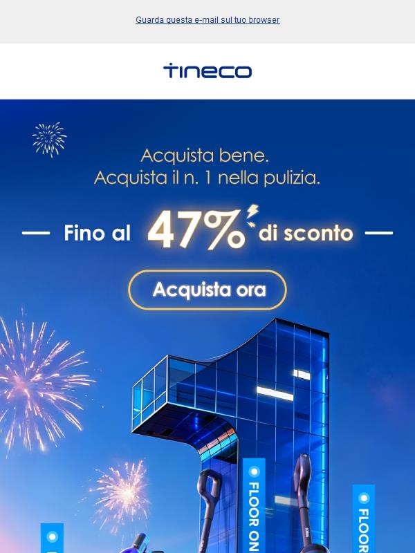 🖤 Offerte del Black Friday Tineco: risparmia fino al 45%!