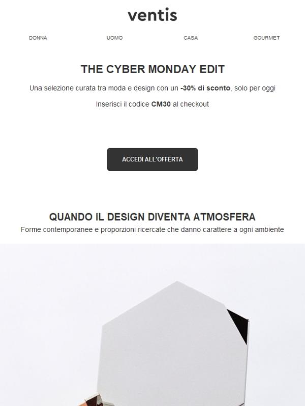 ⚡ Cyber Monday: le offerte iniziano ora!