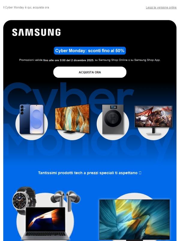 Offerte Tech fino al -50%