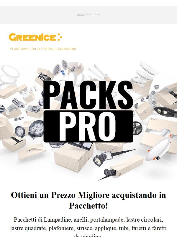 Risparmia di più Acquistando all'ingrosso: Pacchetti LED con Sconti sul volume