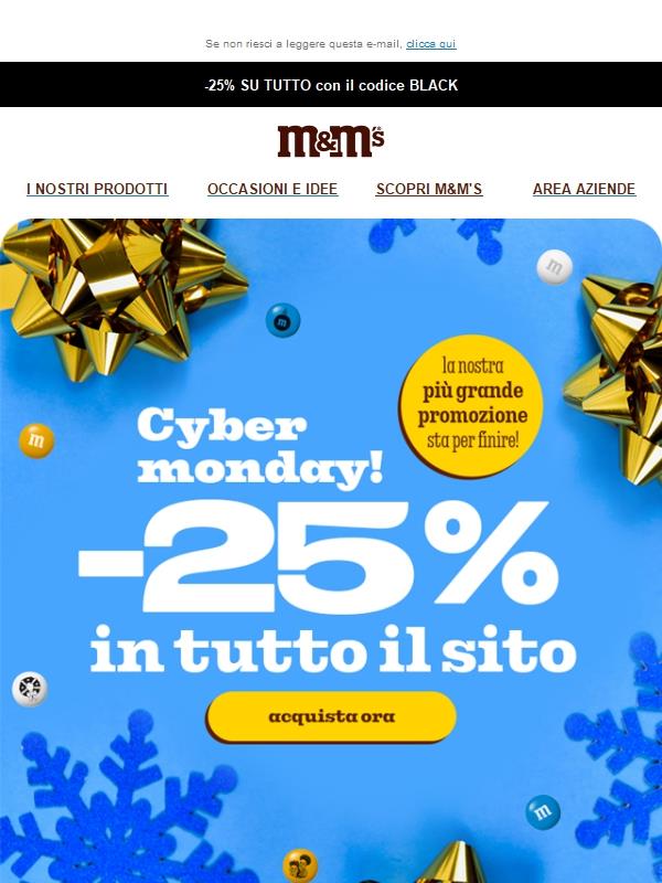 -25%! Ancora per poche ore!