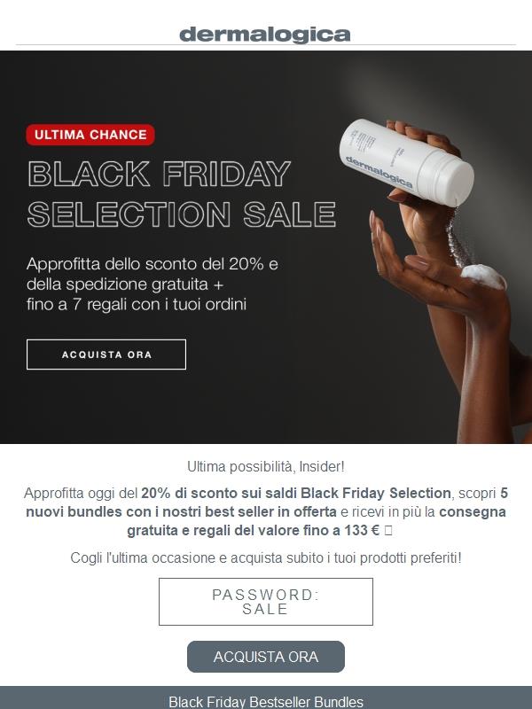 20% di sconto e spedizione gratuita🖤