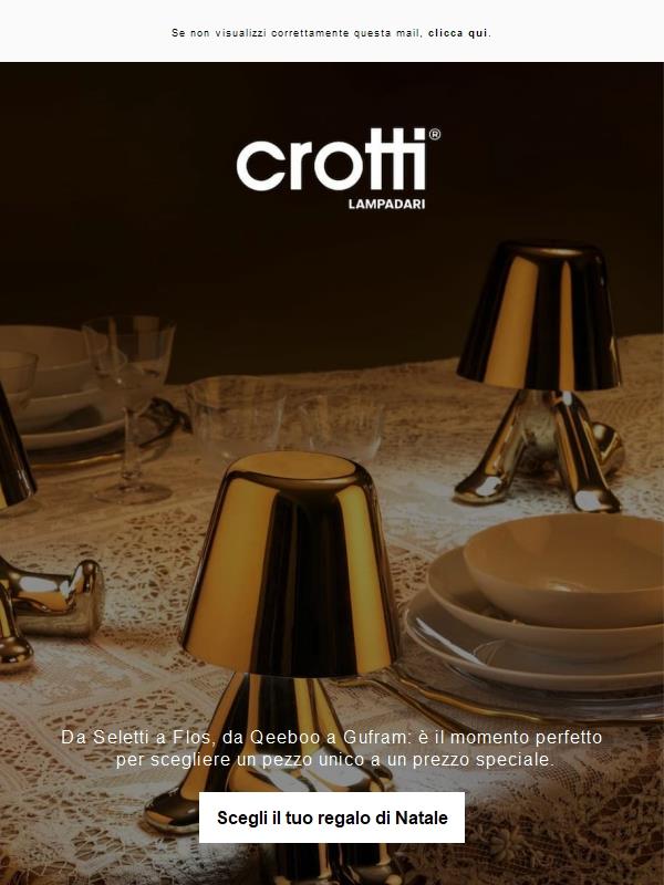 Illumina il tuo Natale con Crotti Lampadari ✨