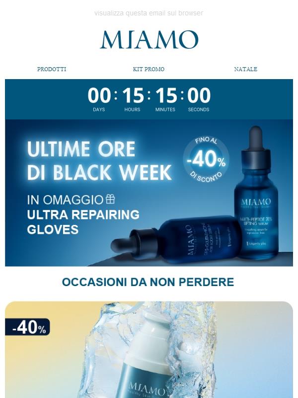 🖤 Black Week: ultime ore!