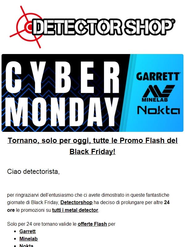 Cyber Monday: 24 ore con sconti folli