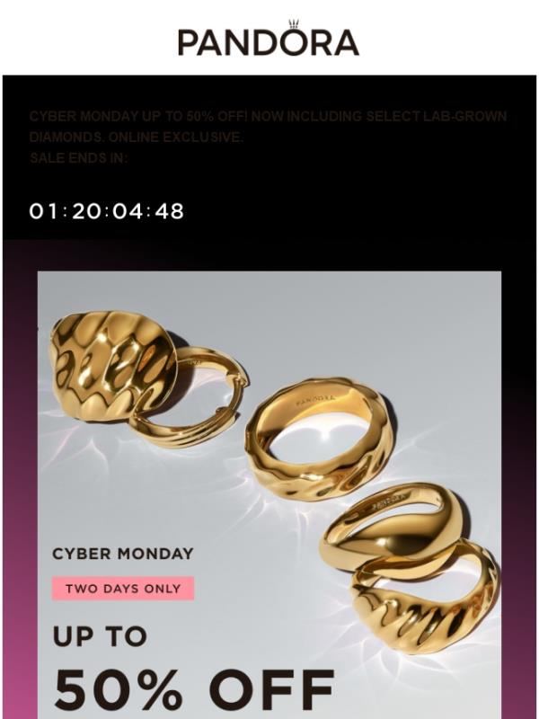 Cyber Monday Exclusive! Up to 50% OFF - now including select lab-grown diamonds!