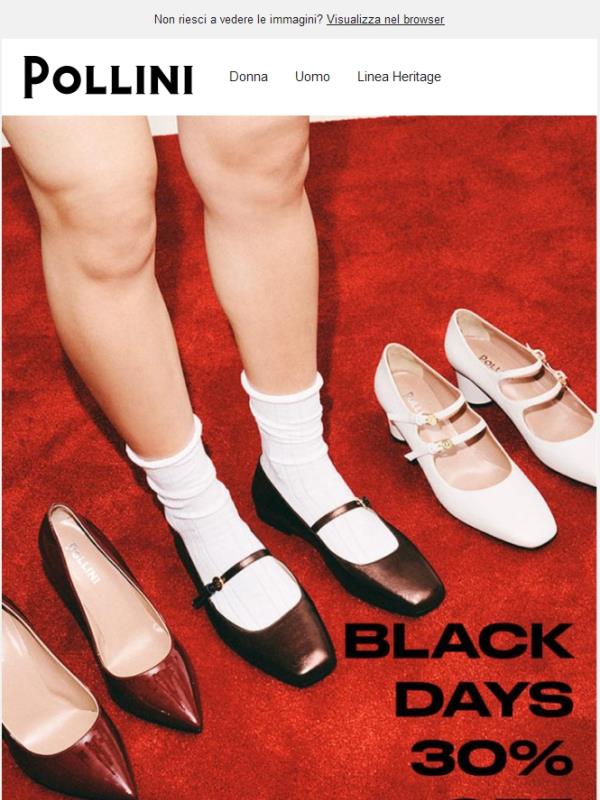 Hurry Up | I Black Days Pollini stanno per terminare