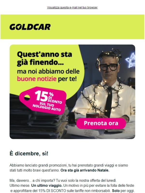 L'anno sta già finendo...