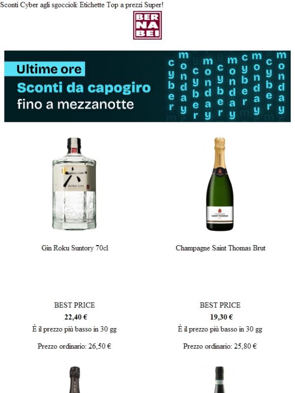 CYBER MONDAY  👨‍💻 Ultime ore!