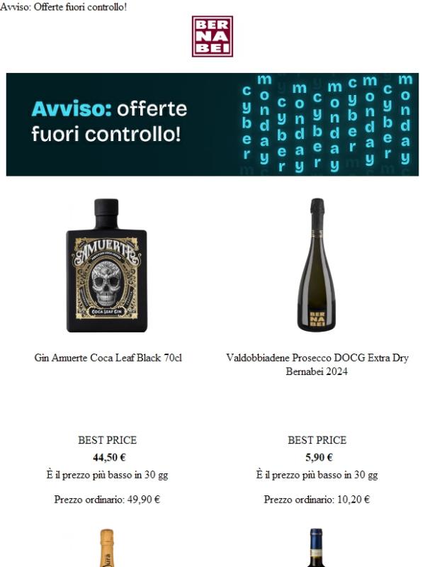 CYBER MONDAY 👾 Taglio prezzi!