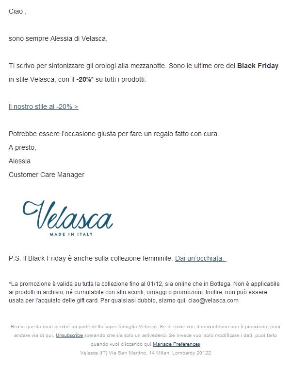 Le ultime ore del Black Friday