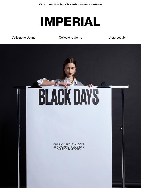 LAST CALL BLACK DAYS!