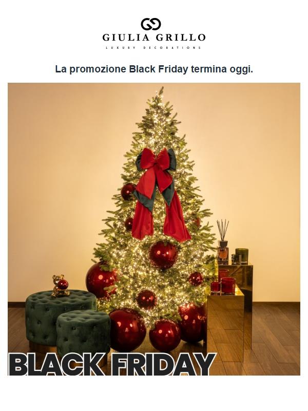 ⏰ È l’ultimo giorno per risparmiare sul tuo Albero di Natale