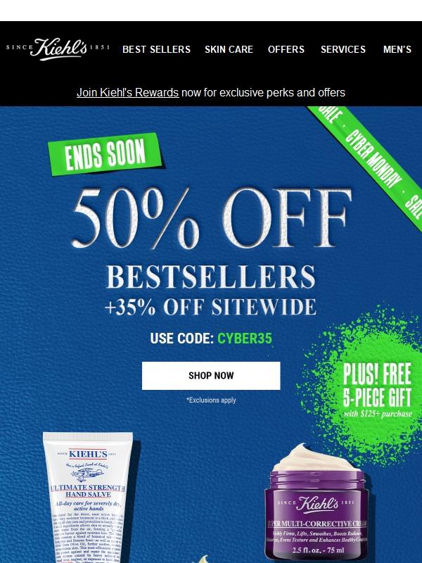 🚨ENDS SOON: 35-50% OFF EVERYTHING + 5 GIFTS