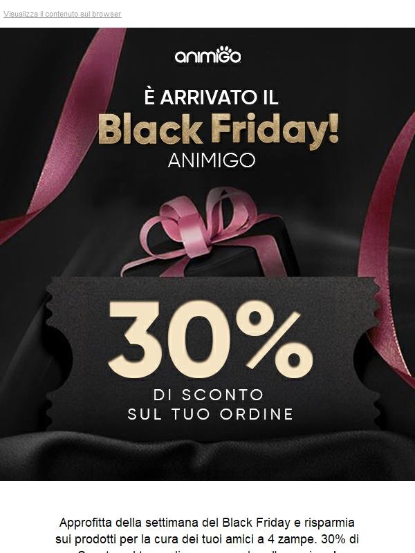 🚨 Ultime Ore Di Black Friday: Ancora -30% Su Tutto!